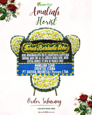 Papan Bunga Duka di Kramatwatu